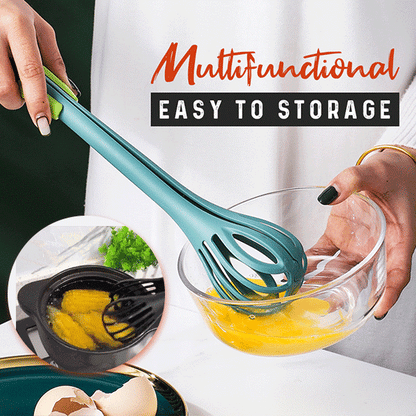 (New Year Promotion- SAVE 48% OFF)Kitchen Tongs Egg Whisk🔥BUY MORE SAVE MORE🔥