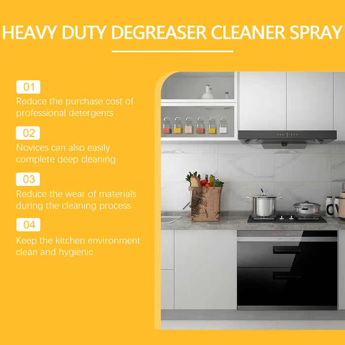 🔥Last Day 50% OFF - 🫧✨Heavy Oil Stain Cleaner Spray