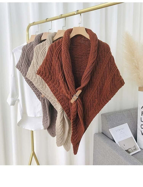 NEW YEAR HOT SALE 40% OFF-Multifunctional Triangle Shawl for Ladies-BUY 2 FREE SHIPPING