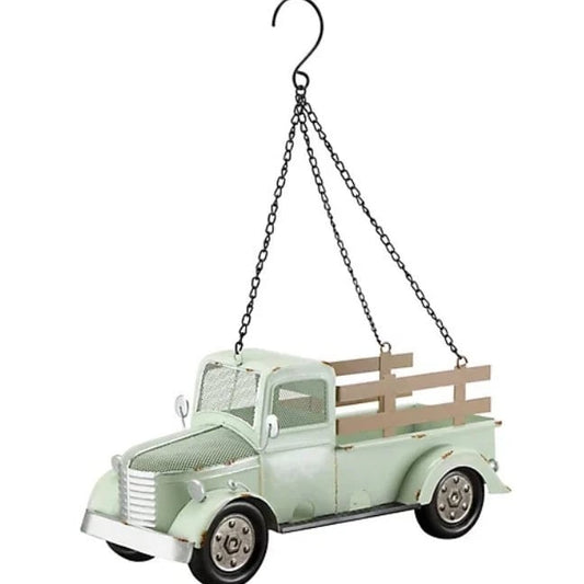 Bring Your Backyard to Life – Vintage Truck Hanging Bird Feeder