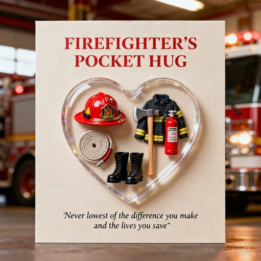 🔥 Black Friday 50% OFF--A Pocket Hug for Firefighters