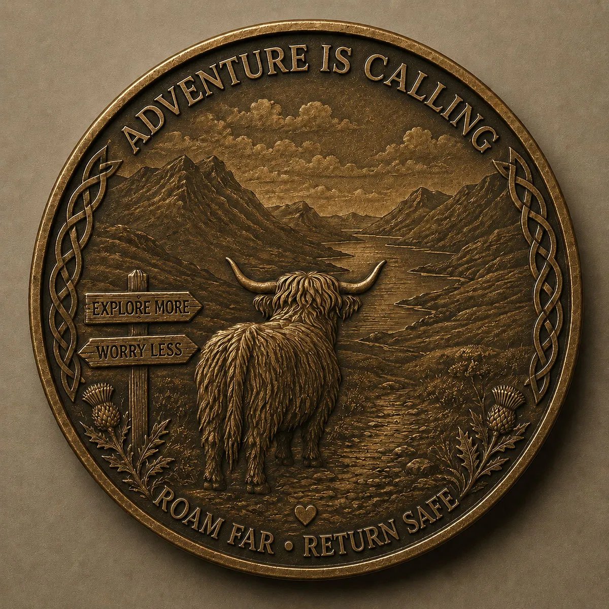 🐘 Travel Elephant Lucky Coin