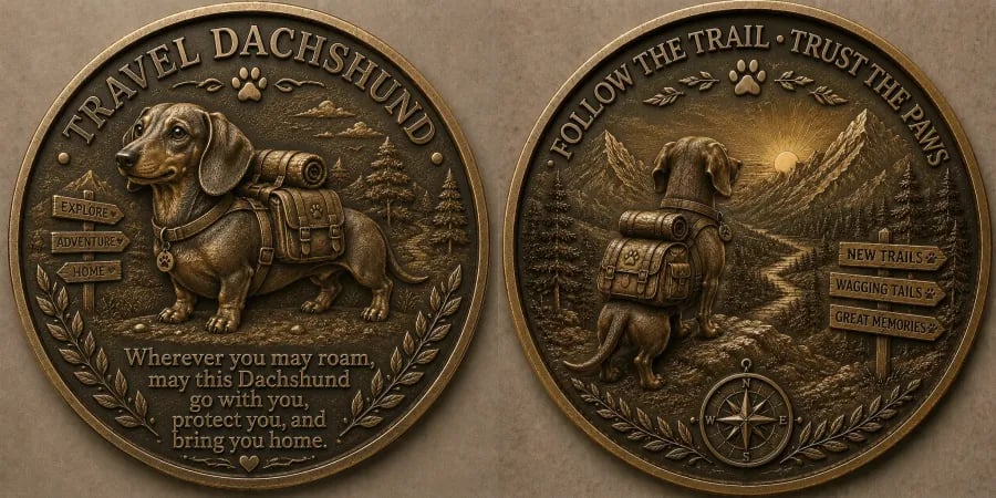 🐘 Travel Elephant Lucky Coin
