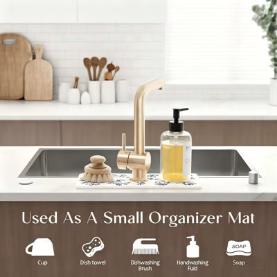 🔥Hot Sale 49% off🌟🚰 Diatomite Kitchen Sink Mat